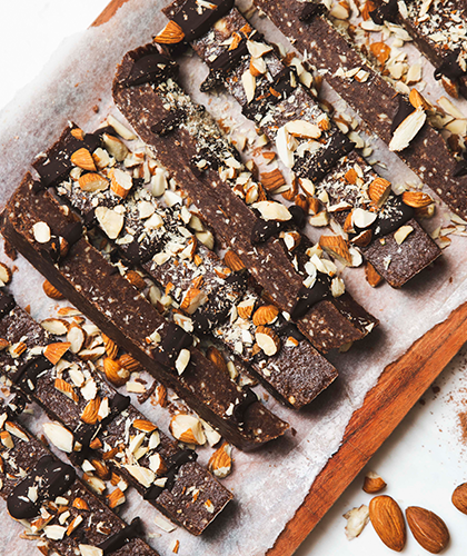 Chocolate Almond Protein Bars