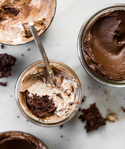 Mini Chocolate Mousse Pies