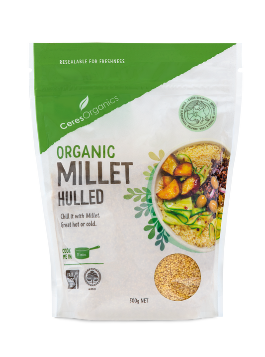 Organic Hulled Millet - 500g