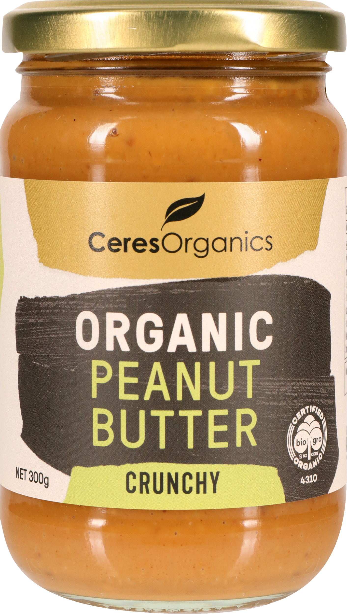 Organic Peanut Butter, Crunchy - 300g – Ceres Organics