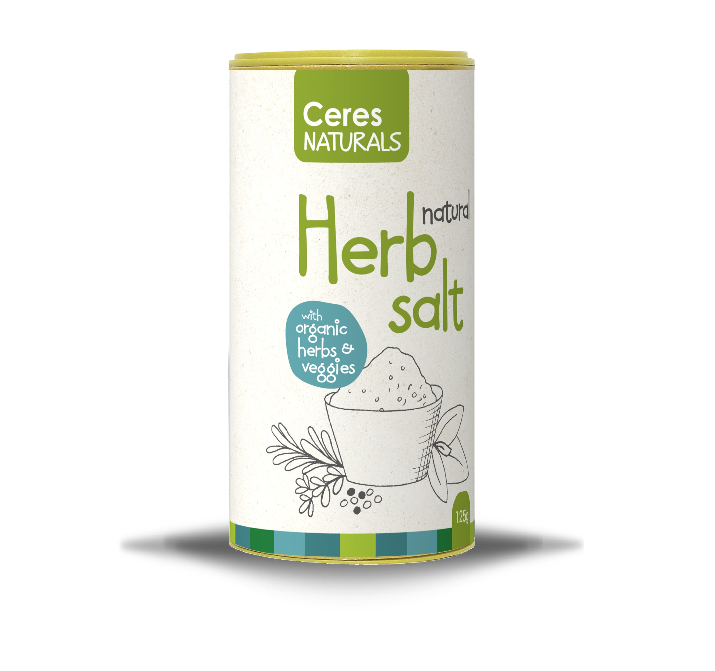 Herbamare Sodium-free - Organic Herbed Salt Substitute 125 G - A