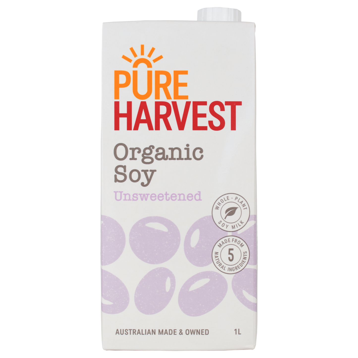 Organic Soy Milk Unsweetened - 1L
