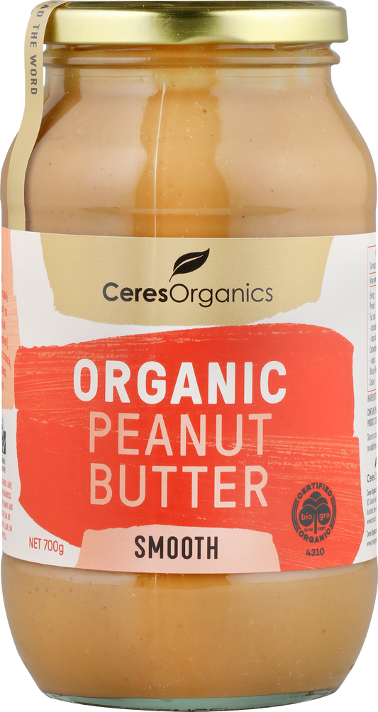 Organic Peanut Butter, Smooth - 700g
