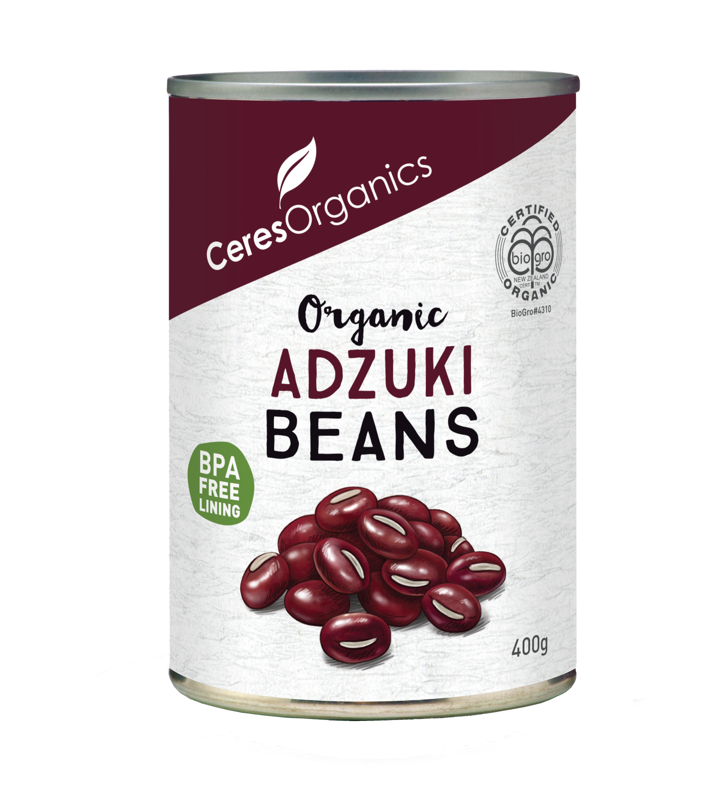 Organic Adzuki Beans - 400g