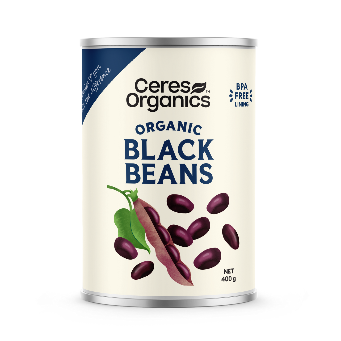 Organic Black Beans - 400g