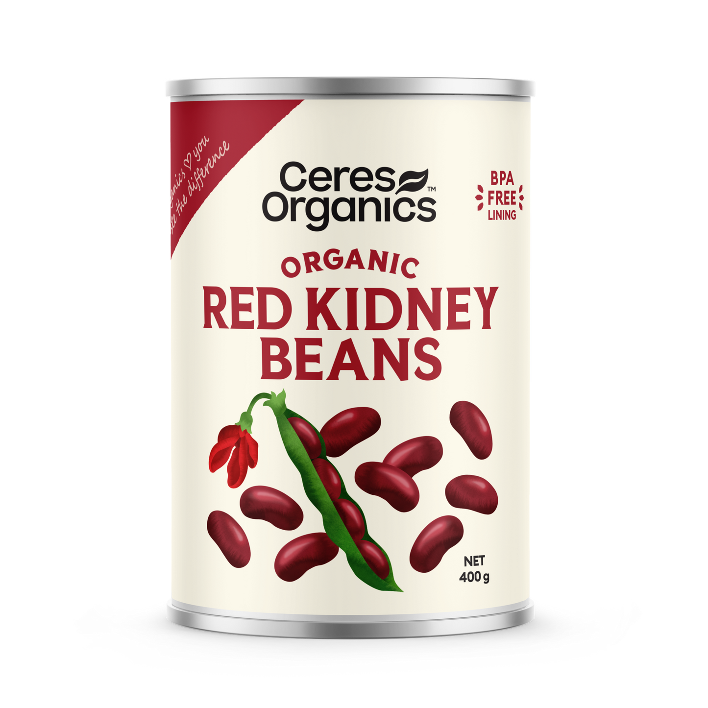 Organic Red Kidney Beans - 400g