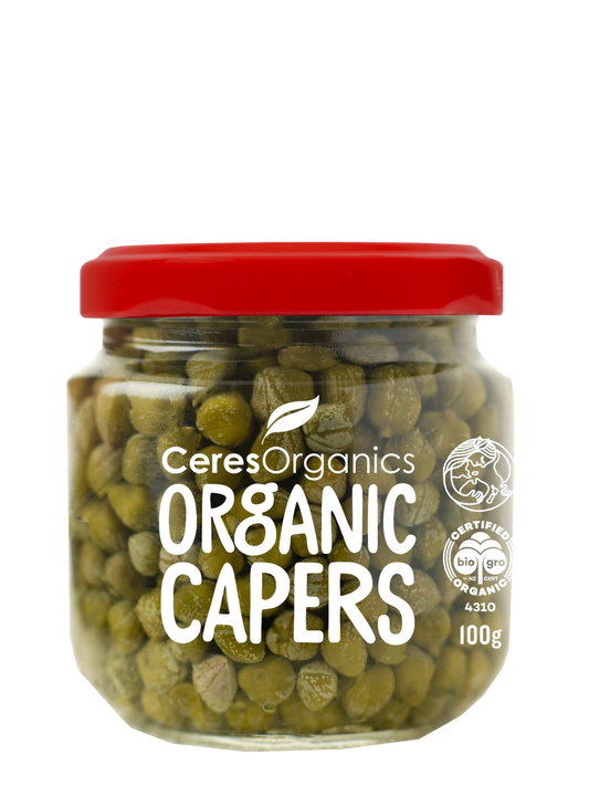 Organic Mediterranean Capers - 100g