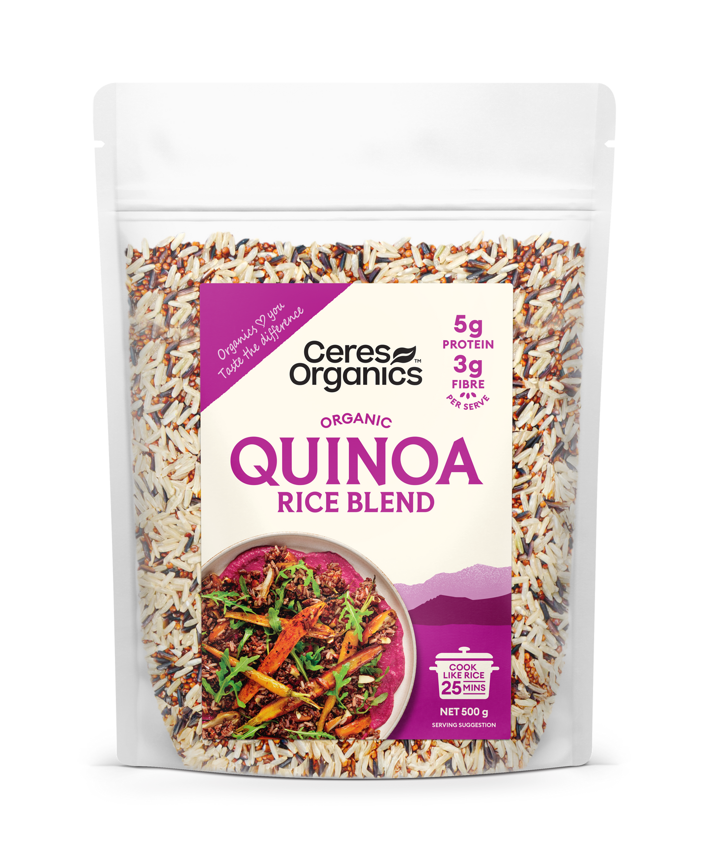 Organic Quinoa-Rice Blend - 500g