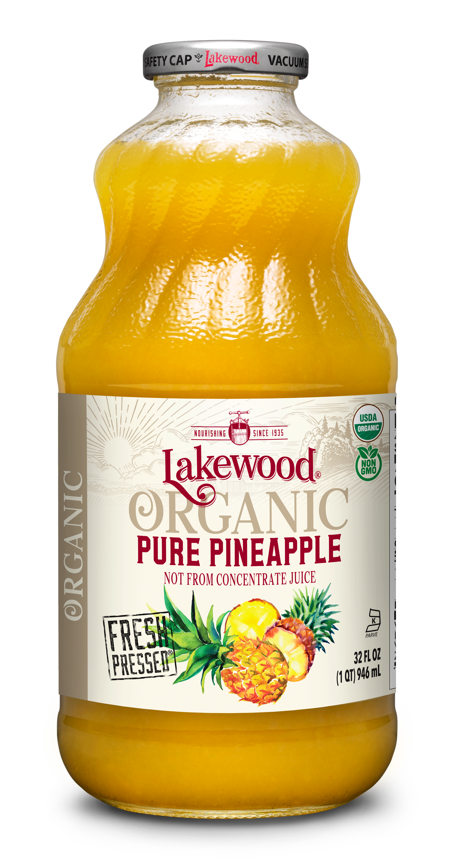 Organic Pineapple Juice 946ml – Ceres Organics