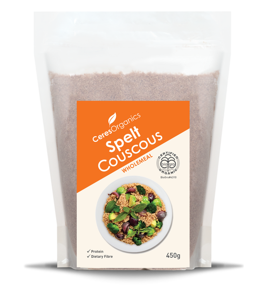 Organic Couscous, Spelt Wholemeal - 450 g