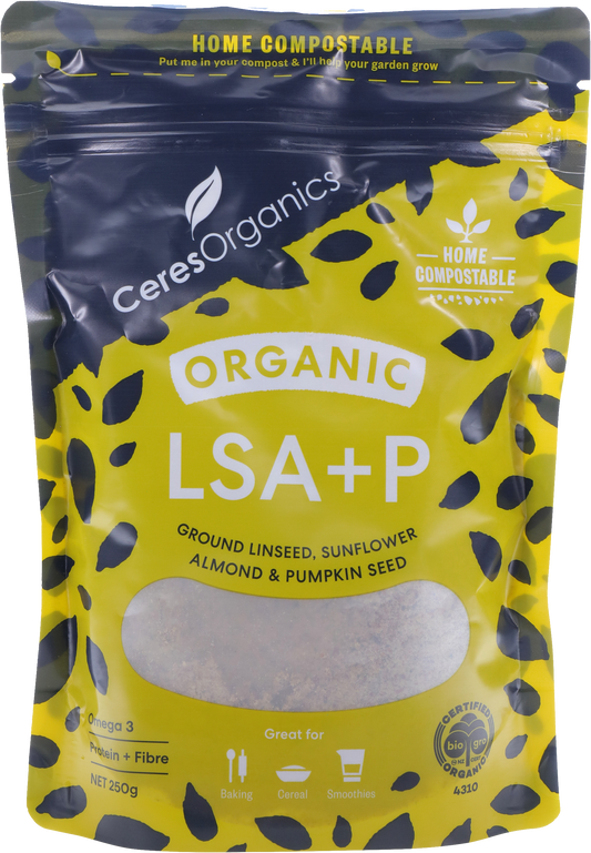Organic LSA+P (LSA + Pumpkin Seed) - 250g