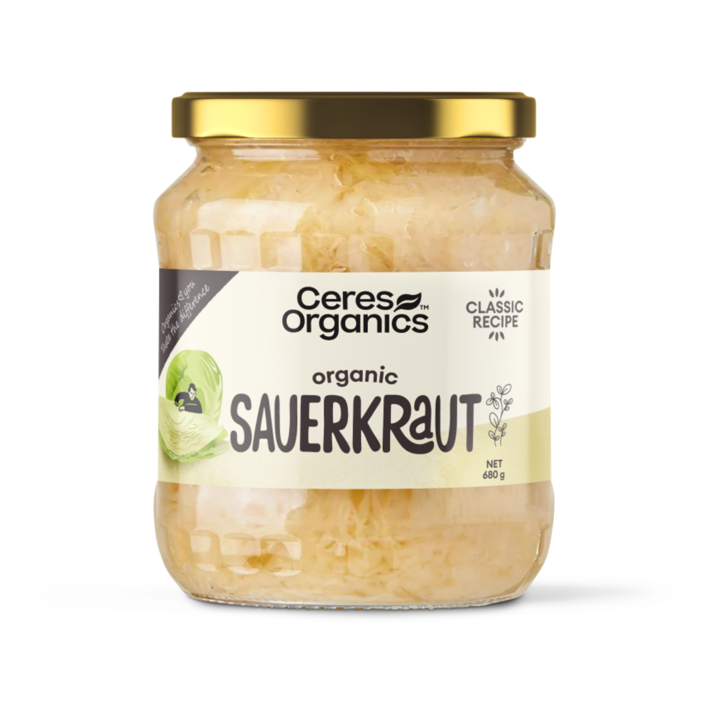 Organic Sauerkraut - 680g