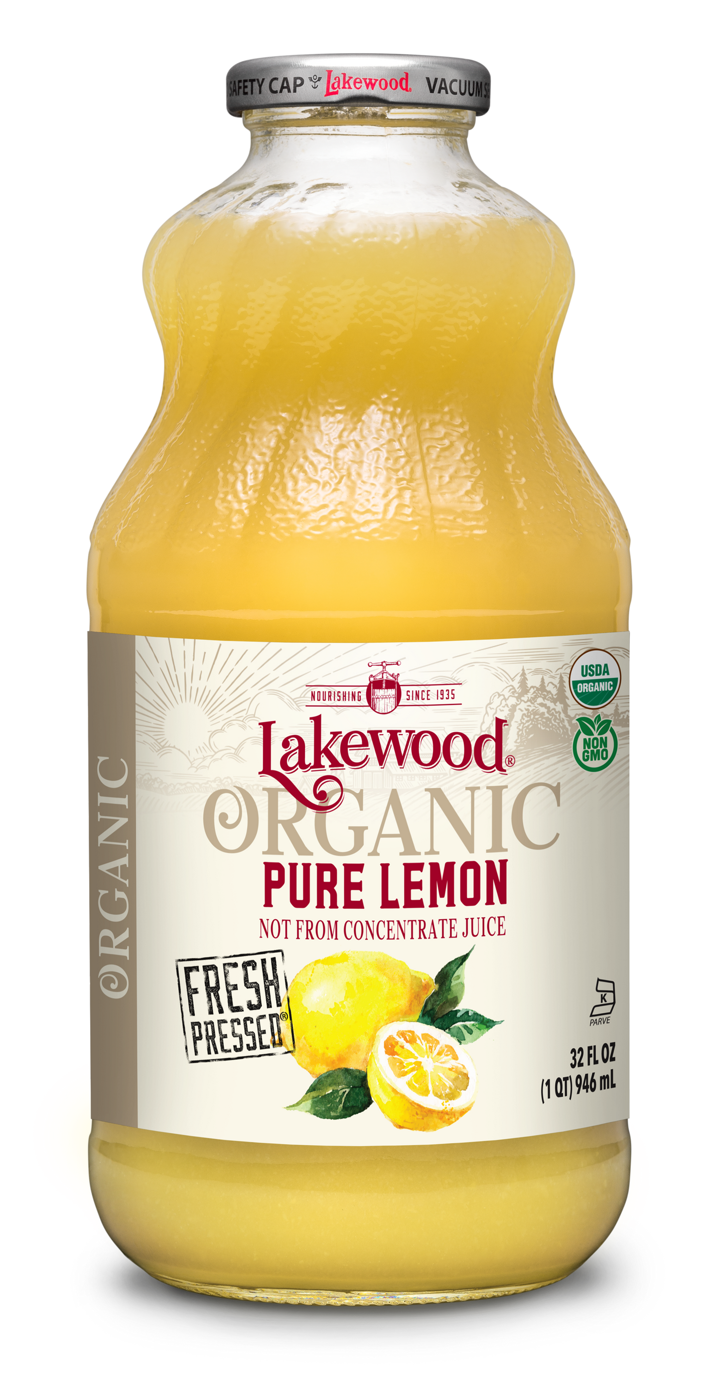 Organic Lemon Juice - 946ml