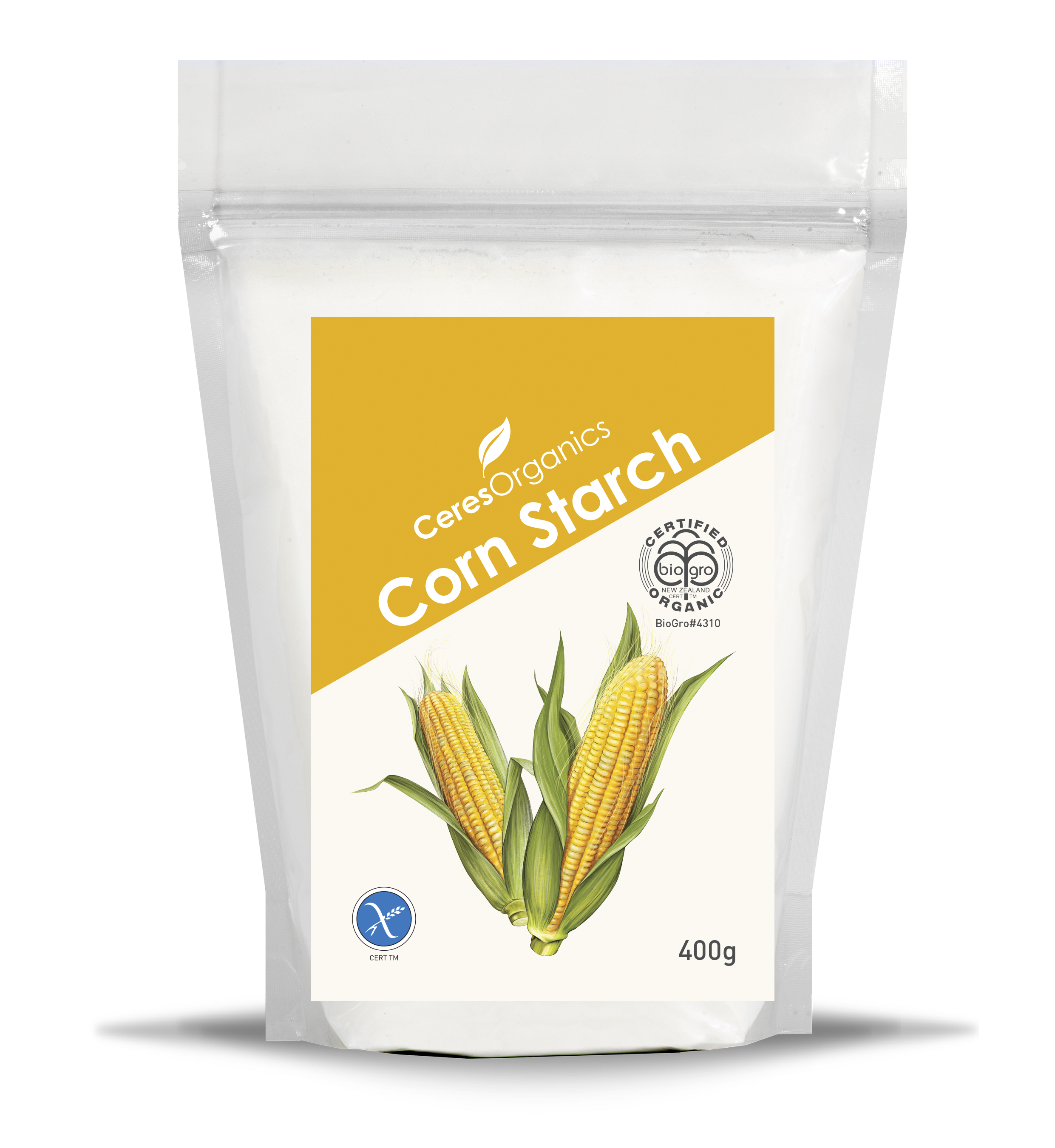 Organic Corn Starch   20g