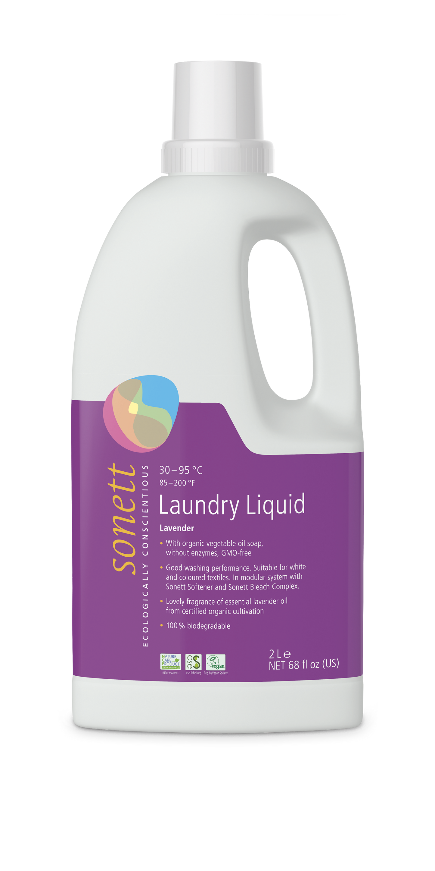 Sonett Laundry Liquid, Lavender - 2L