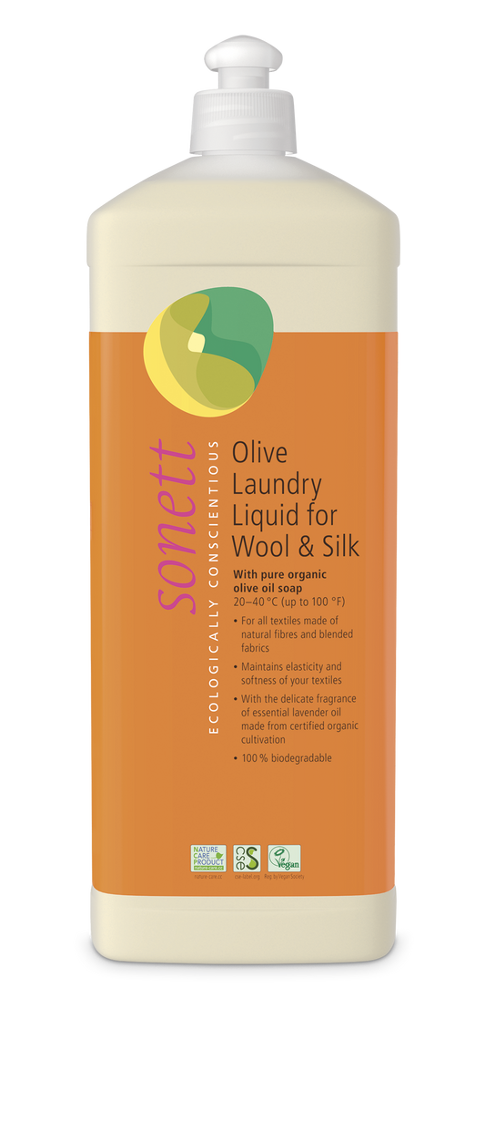 Sonett Olive Laundry Liquid for Wool & Silk - 1 ltr