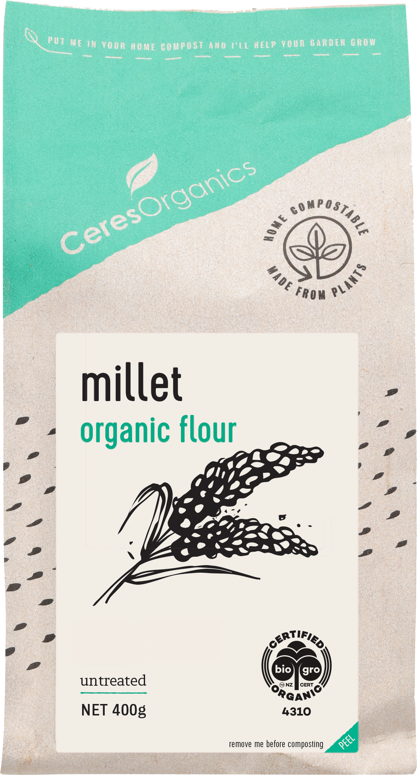 Organic Millet Flour - 400g