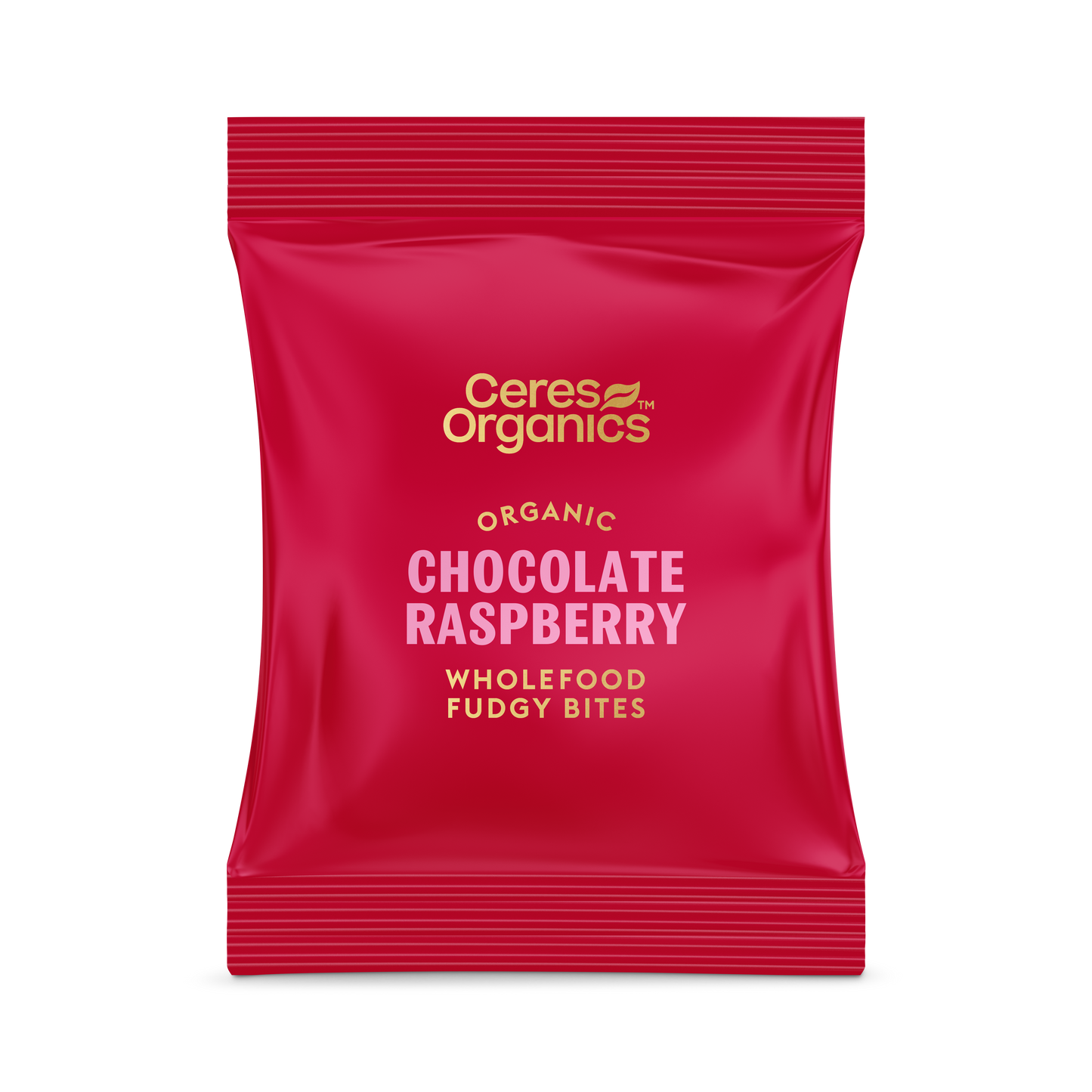 Organic Wholefood Fudgy Bites, Chocolate Raspberry - 120g