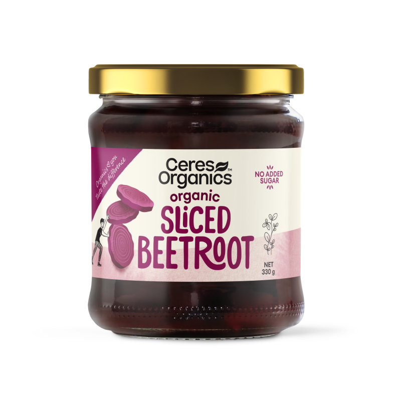 Organic Beetroot, Sliced - 330g