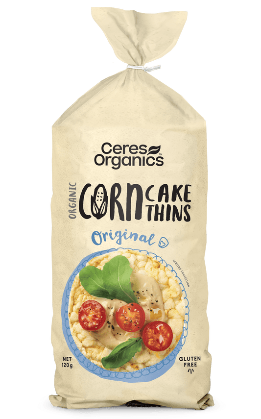 Organic Corn Cake Thins - 120g