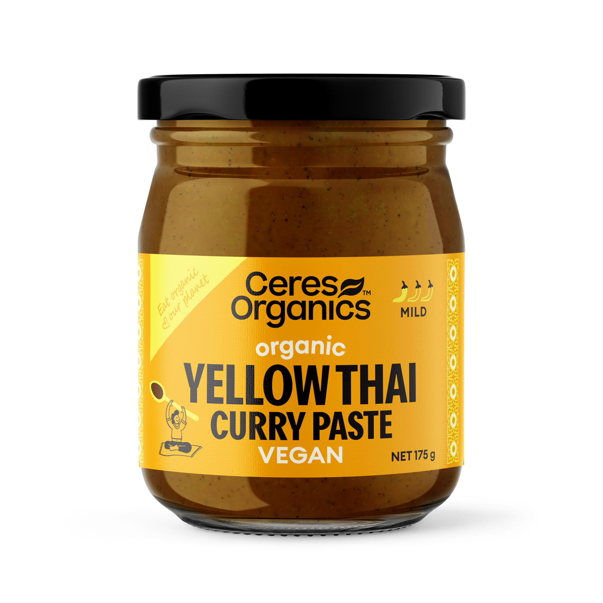 Organic Yellow Thai Curry Paste 175g