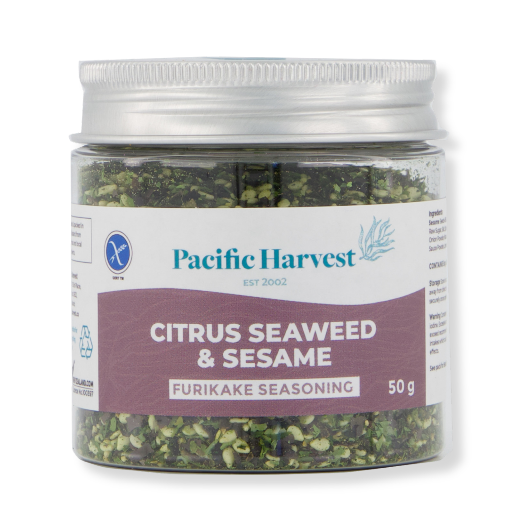 Citrus Seaweed Sesame Seasoning 50g – Ceres Organics