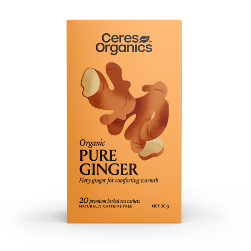 Organic Pure Ginger Herbal Tea - 20bag