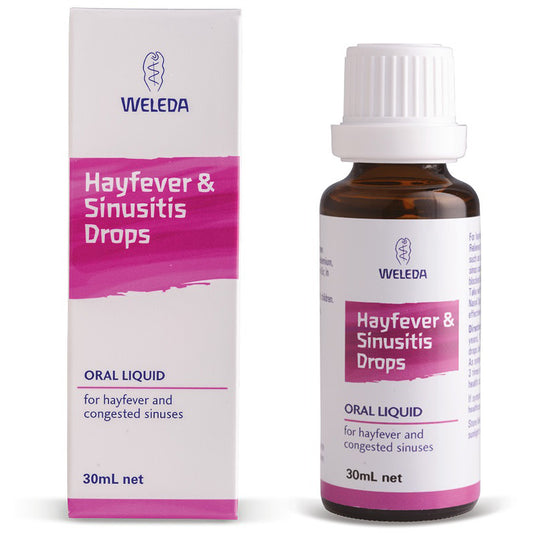 Weleda Hayfever & Sinusitis Drops 30ml - 30ml