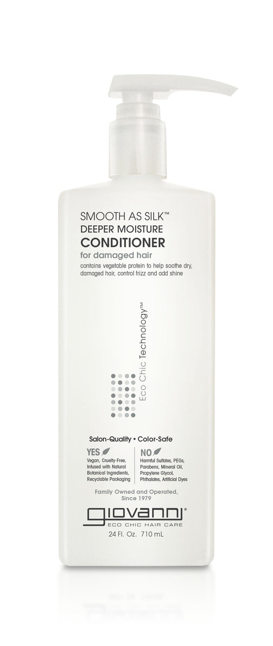 Giovanni Salon Smooth As Silk Deeper Moisture Conditioner - 1lt