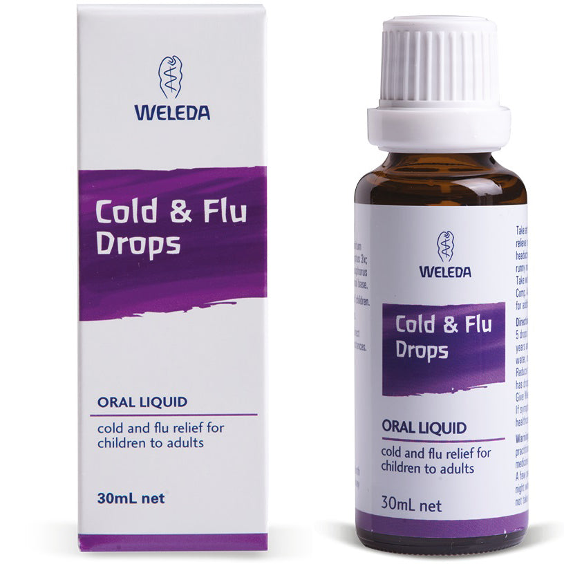 Weleda Cold and Flu Drops - 30ml