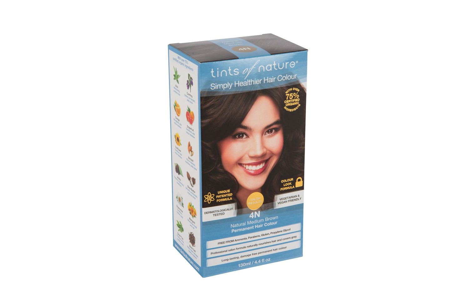 Tints of Nature 4N Natural Medium Brown - 120ml