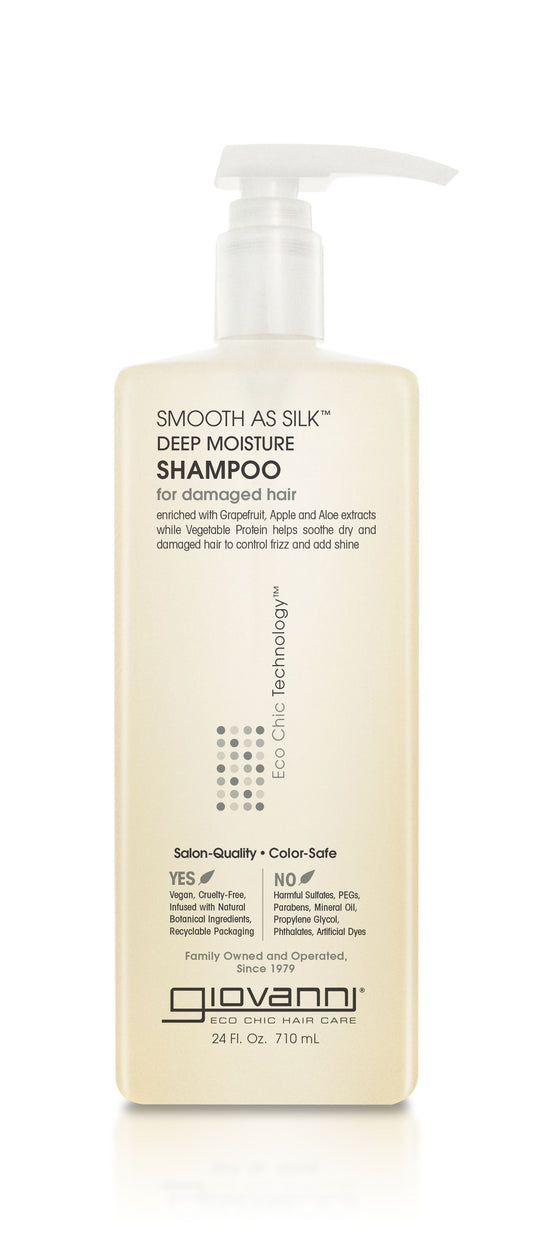 Giovanni Salon Smooth As Silk Deep Moisture Shampoo 1lt - 1lt