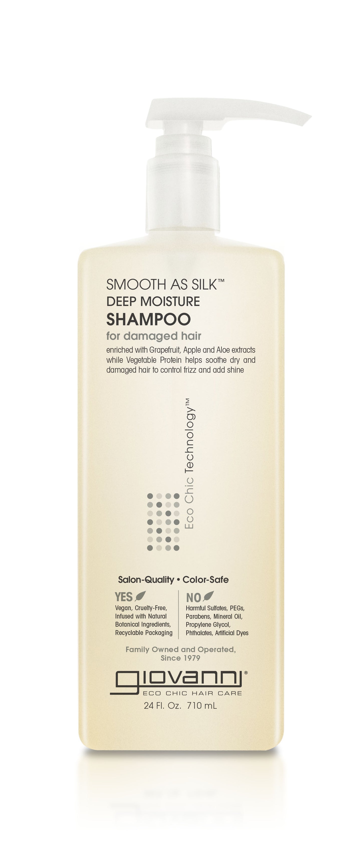 Giovanni Salon Smooth As Silk Deep Moisture Shampoo 1lt - 1lt