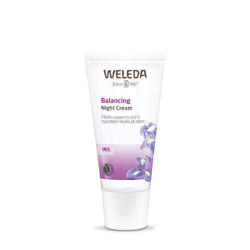 Weleda Balancing Night Cream- Iris- Hydrating 30ml - 30ml