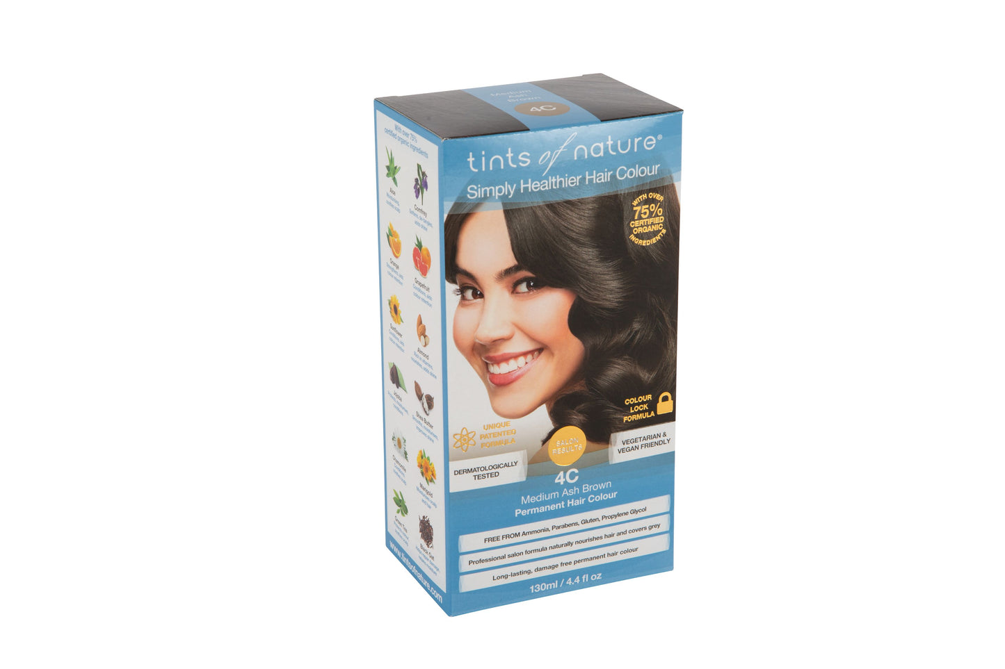 Tints of Nature 4C Medium Ash Brown - 120ml