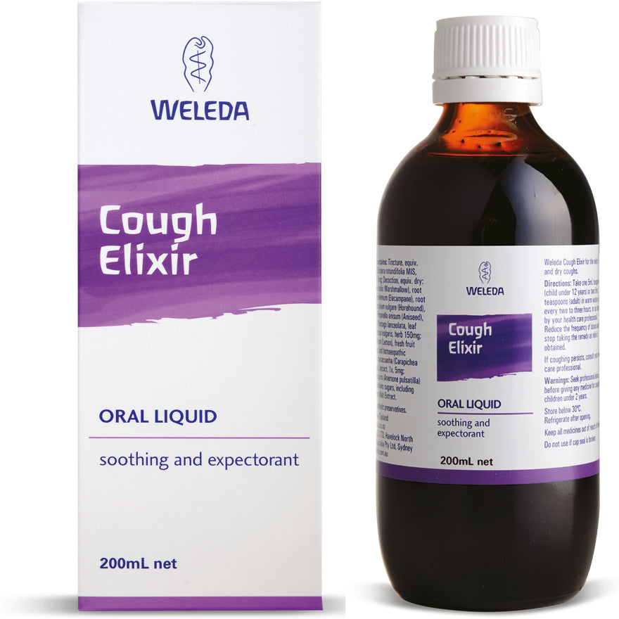 Weleda Organic Cough Elixir - 200ml