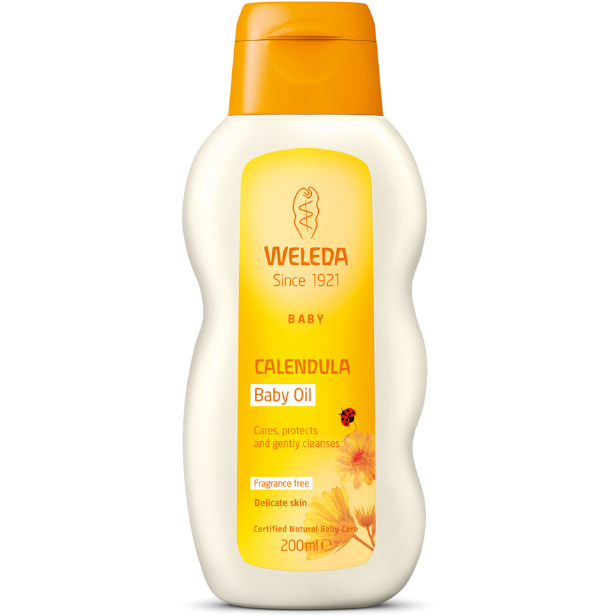 Weleda Calendula Baby Oil Fragrance Free - 200ml