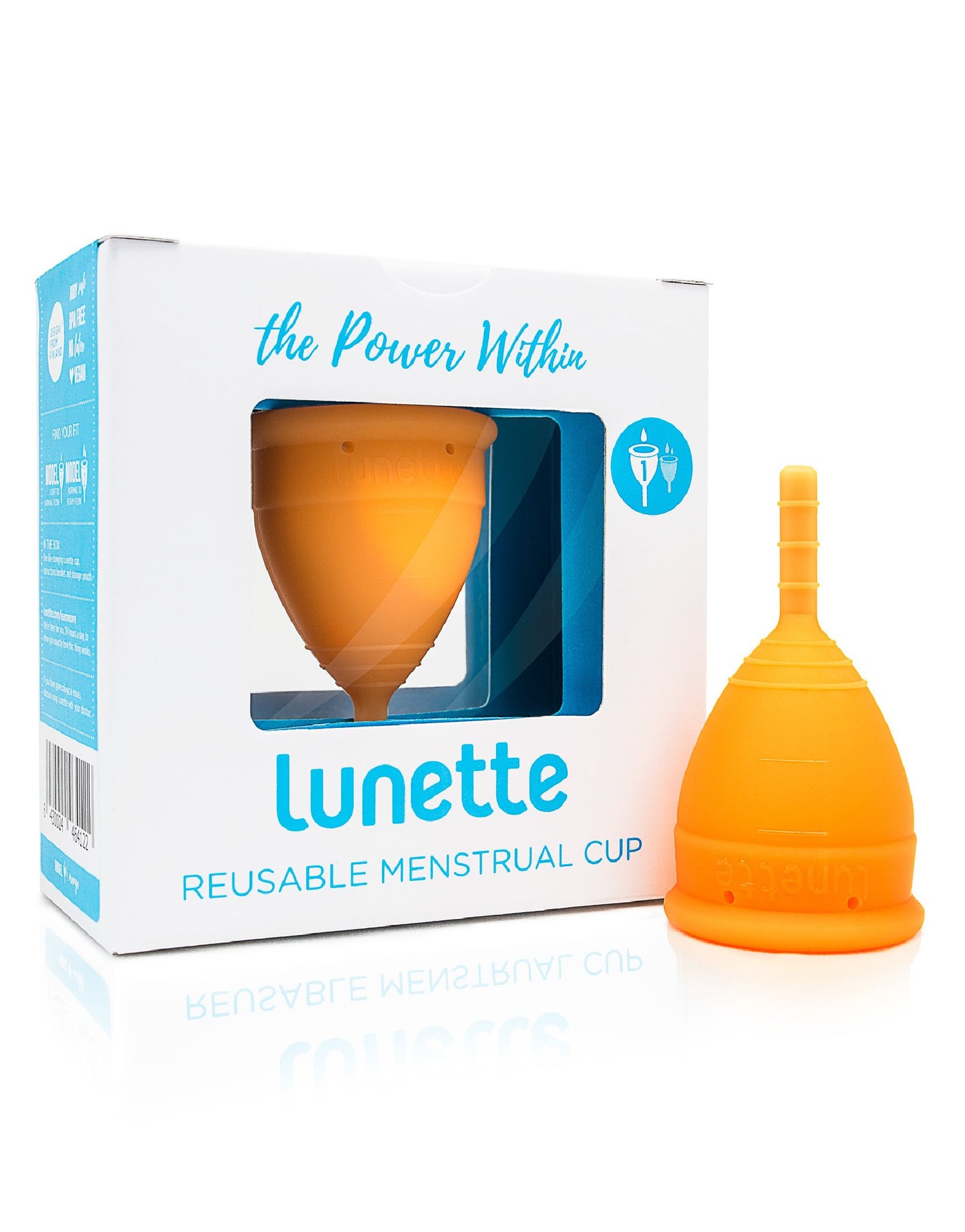 Lunette Menstrual Cup Coral Model 1 - Each