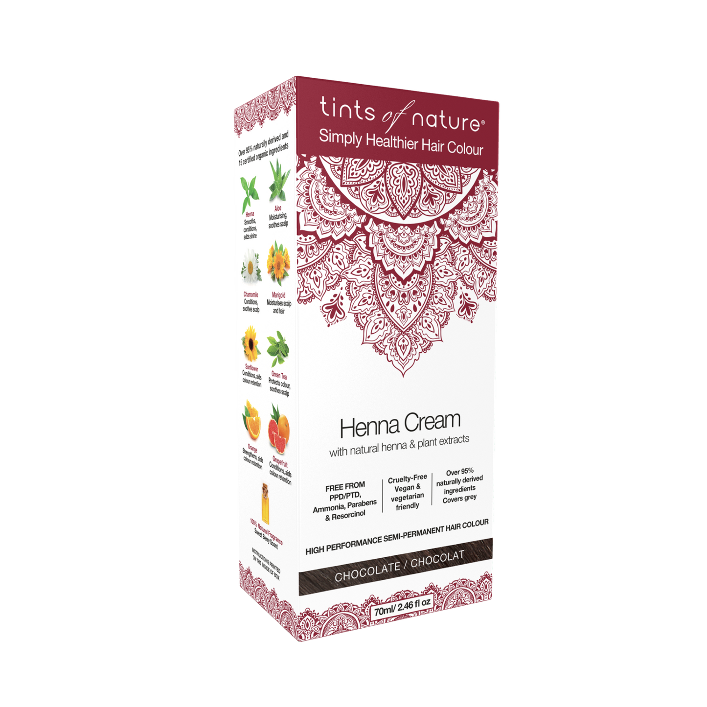 Tints of Nature Henna Cream - Chocolate - 70ml