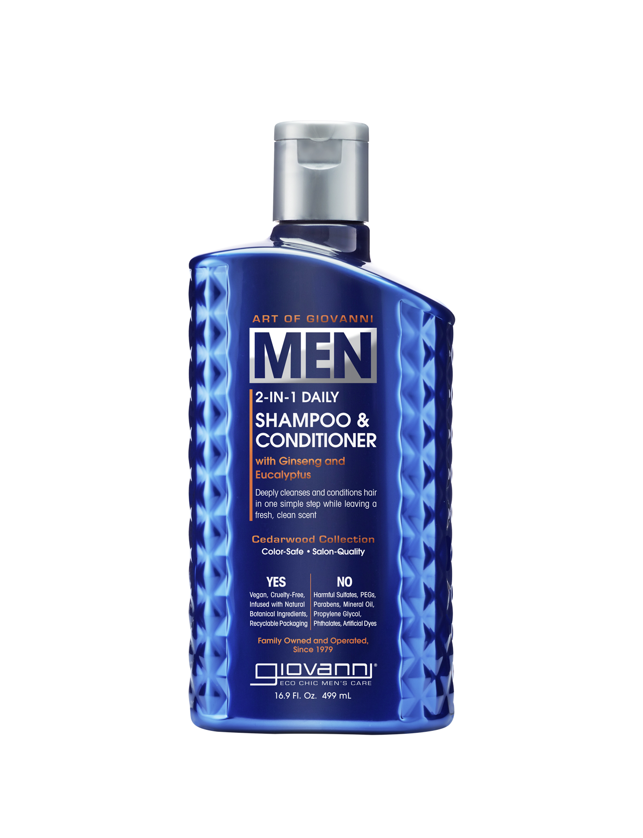 MENS 2-in-1 Daily Shampoo & Conditioner - 499ml