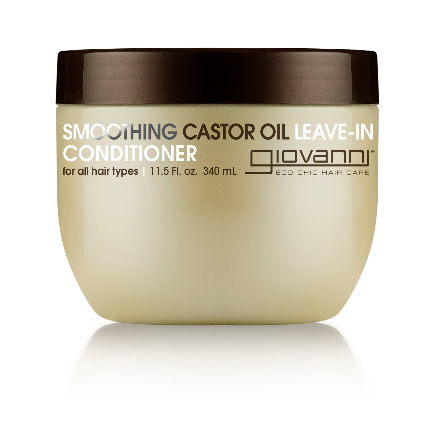 Giovanni Smoothing Castor Oil Leave-In Conditioner - 340ml