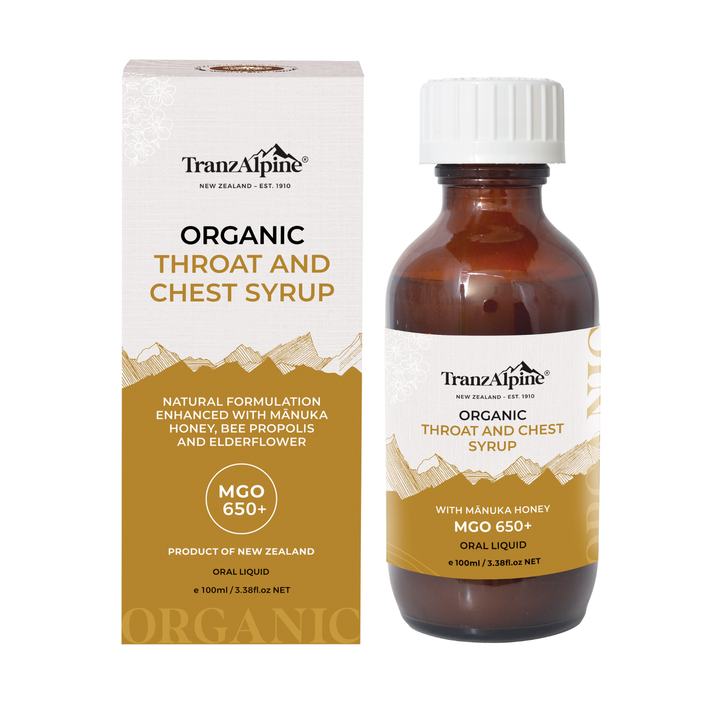 Organic Throat & Chest Syrup - 100ml