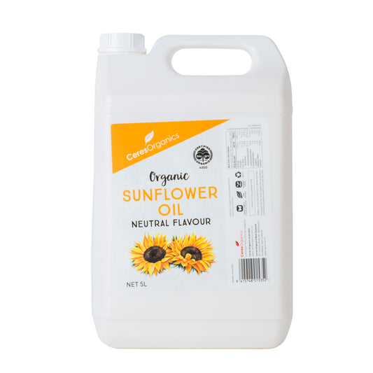 Sunflower Oil Rbd Organic - 5lt