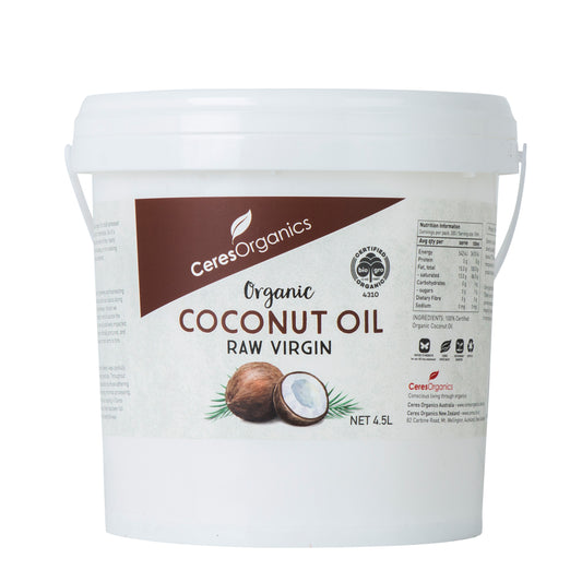 Coconut Oil Virgin Raw Organic - 4.5lt