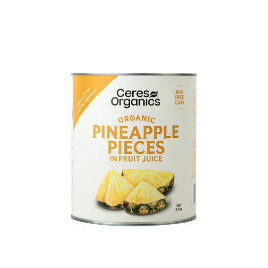 Pineapple Pieces in Juice Organic - 3.1kg
