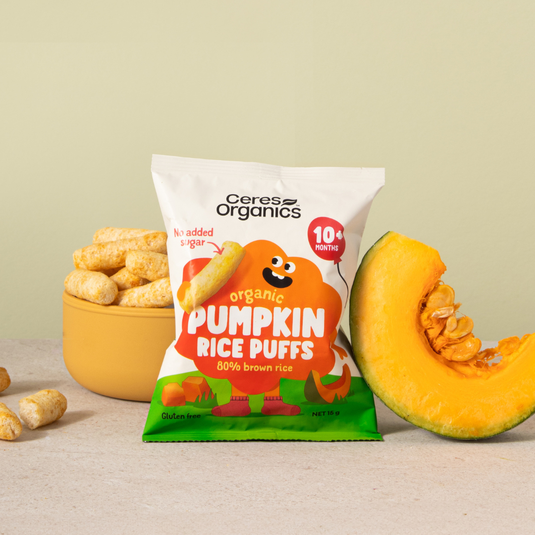 Organic Baby Rice Puffs, 12-Pack Bundle