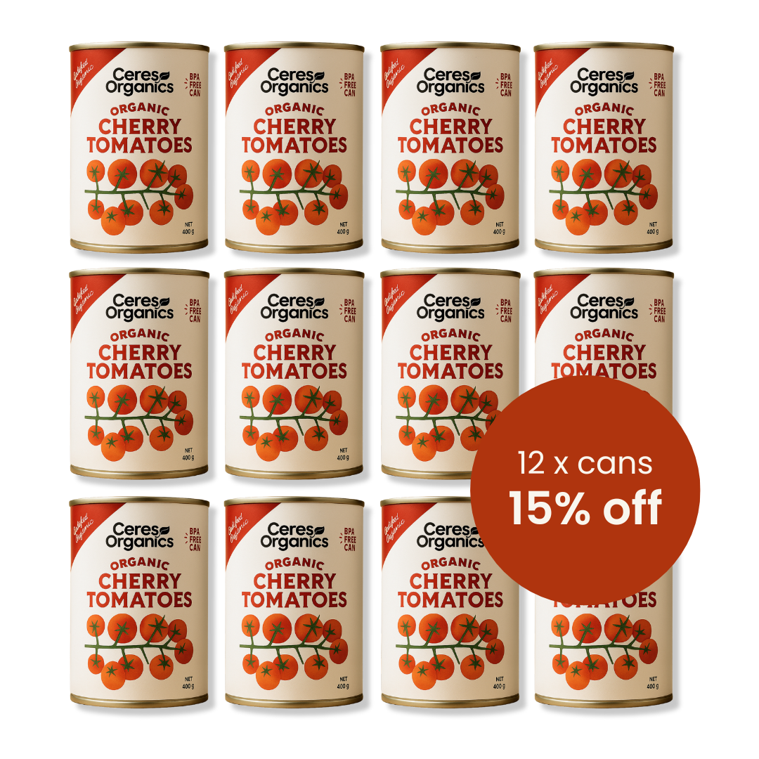 Organic Cherry Tomatoes - CASE 12 x 400g
