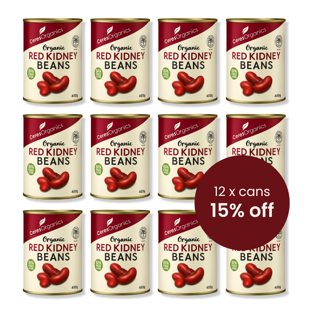 Organic Red Kidney Beans - CASE x 12 400g
