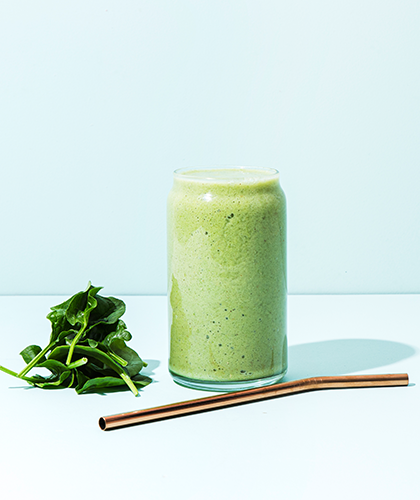 spinach coconut smoothie