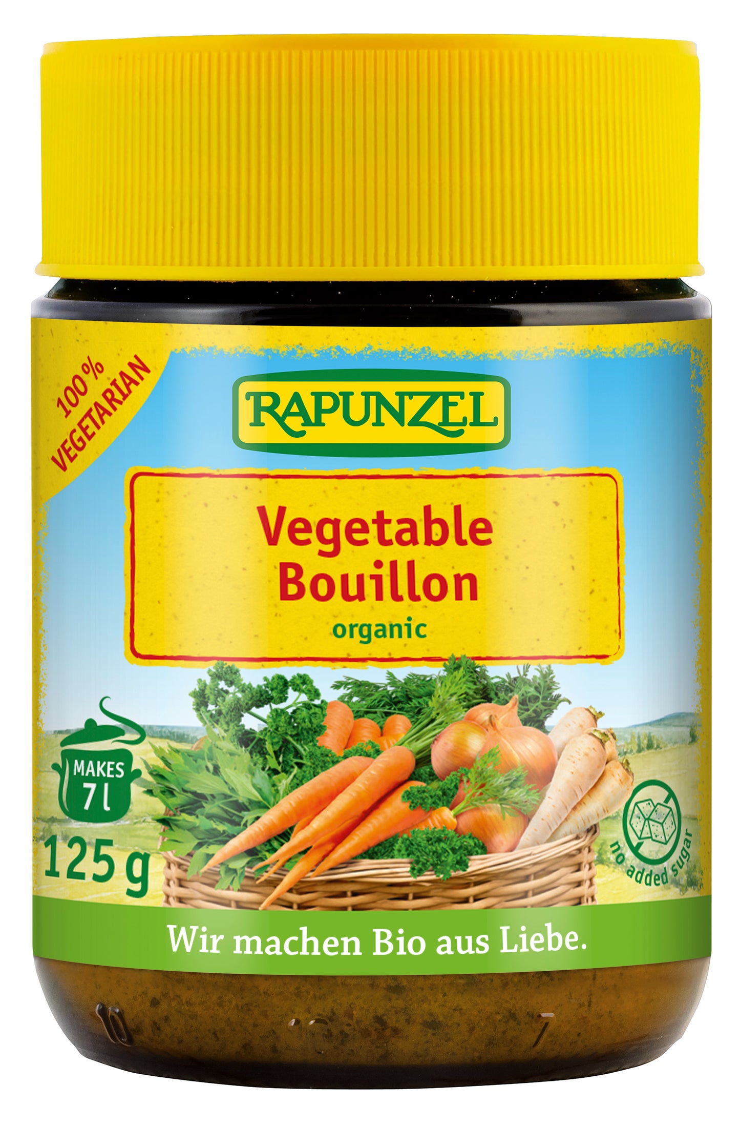 Rapunzel Organic Vegetable Bouillon Broth Powder - 125g